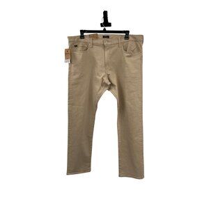 Polo Ralph Lauren Sullivan Slim Tan Jeans Mens 40x32 Used Stretch